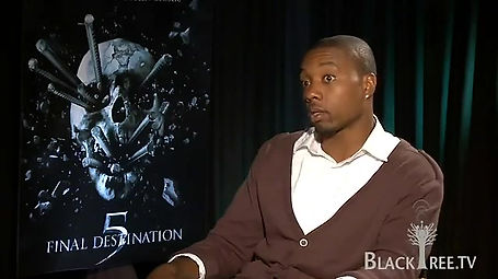 Final Destination 5 Cast Interviews - The Black Guy doesn't die 1st!